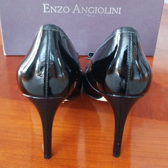 Enzo Angiolini black patent leather heels - Picture 5 of 8